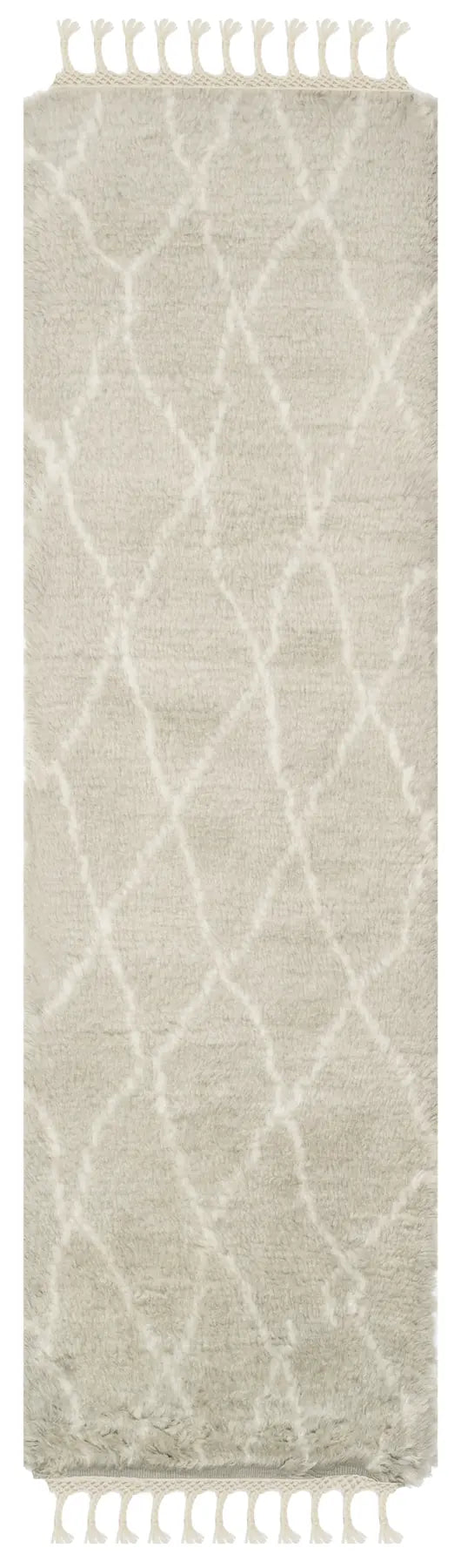 Safavieh Casablanca 2'-3" x 8'-0" Rug in Grey / Ivory