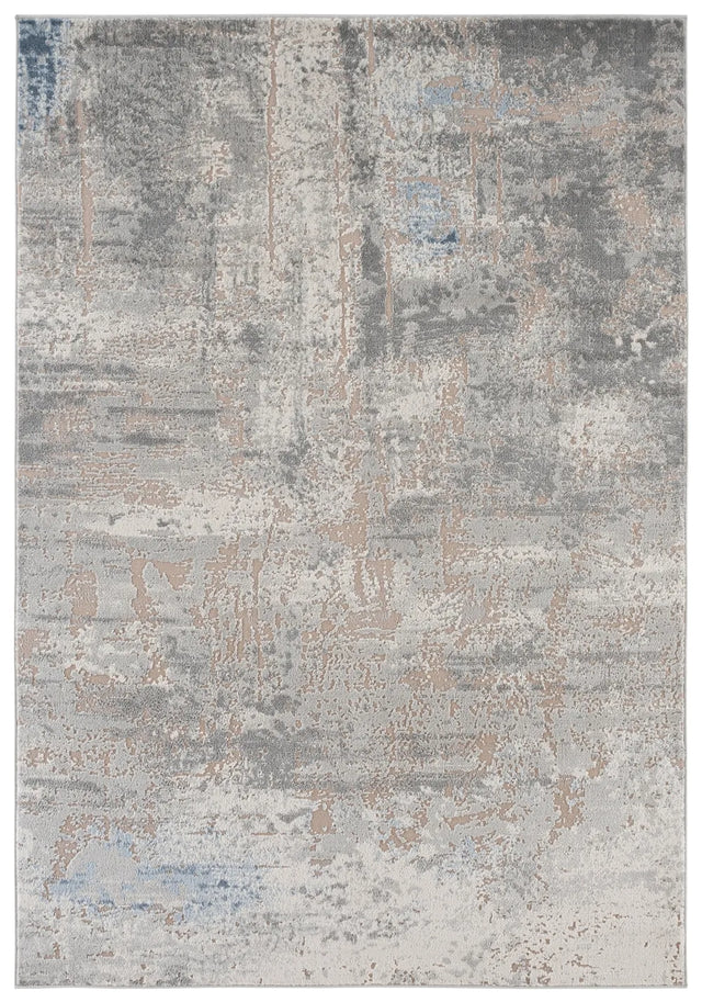 Safavieh Palma 5'-3" x 7'-6" Rug in Grey / Teal
