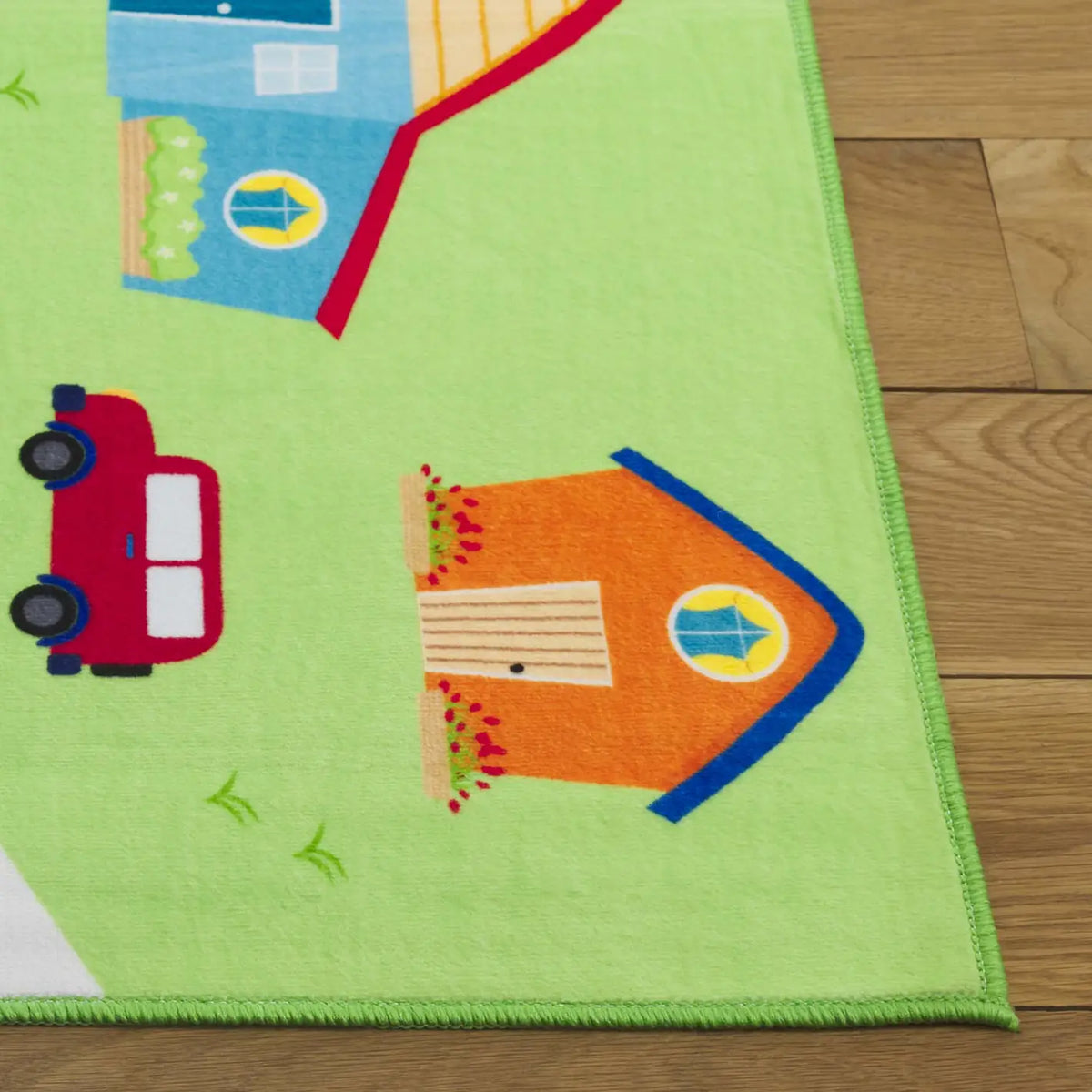 Safavieh Santa Monica Kids 4'-0" x 6'-0" Rug in Light Green