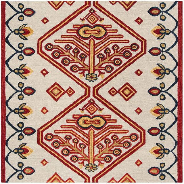 Safavieh Aspen 7'-0" x 7'-0" Rug in Ivory / Multi