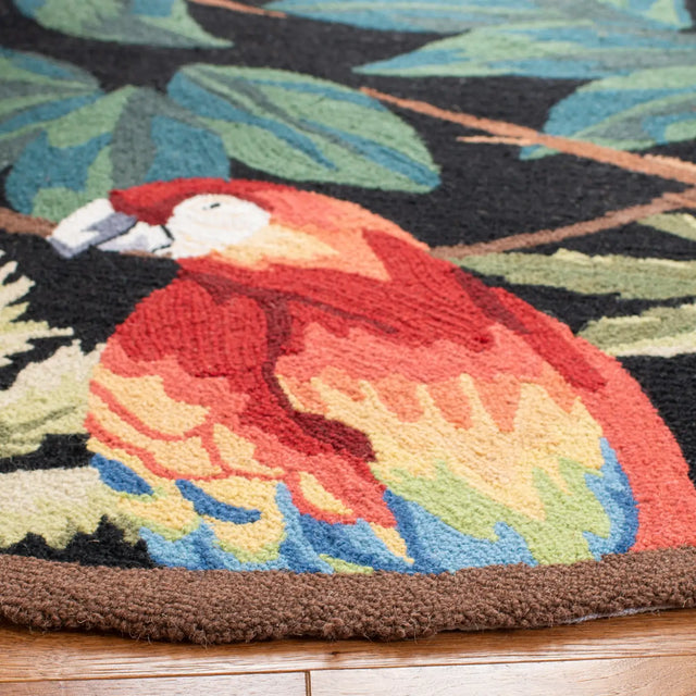 Safavieh Chelsea 5'-6" x 5'-6" Rug in Black