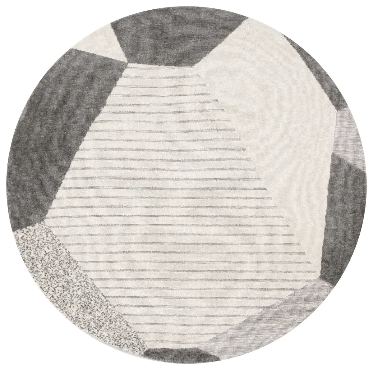 Safavieh Audrey 6'-0" x 6'-0" Rug in Grey / Ivory
