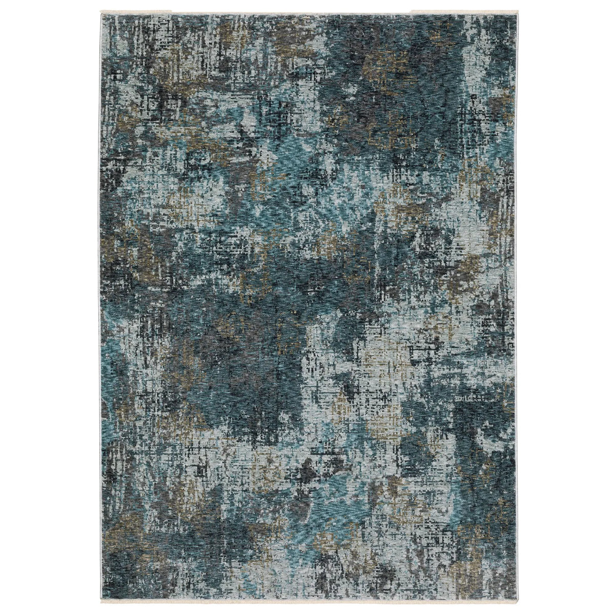 Oriental Weavers Sphinx Hayden Hay03 Blue/ Beige Rug - main flat