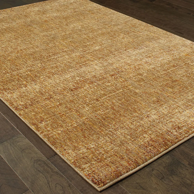 Oriental Weavers Sphinx Atlas 8033R Gold/Yellow Rugs - angle detail
