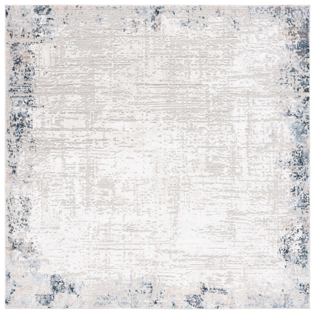 Safavieh Parker 6'-7" x 6'-7" Rug in Taupe / Ivory Blue