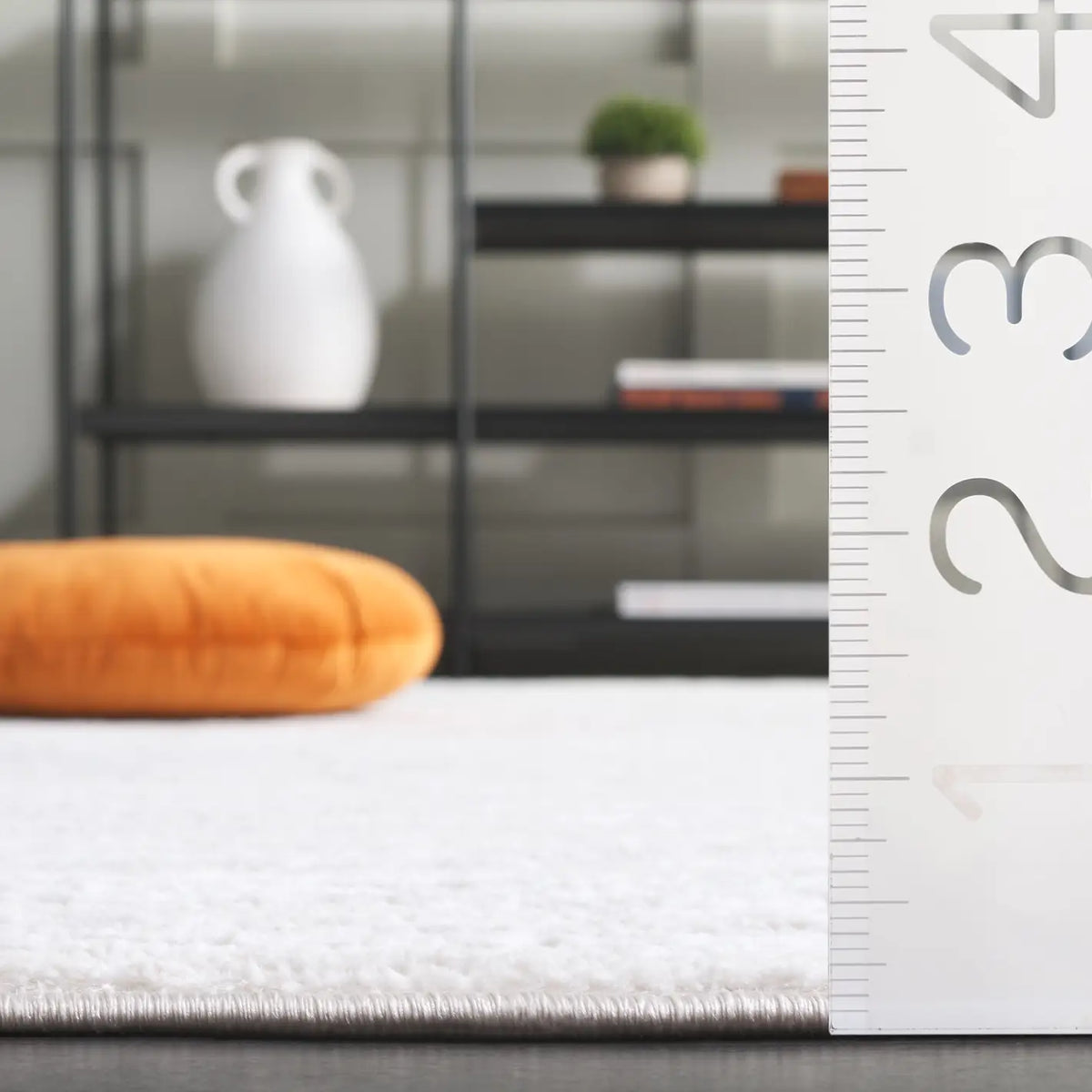 Safavieh Carter 4'-0" x 6'-0" Rug in Ivory / Taupe