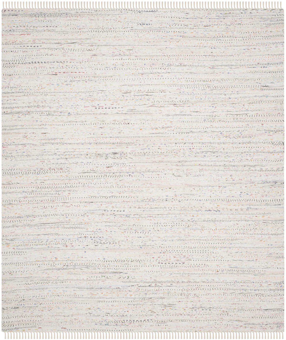 Safavieh Rag Rug 10'-0" x 14'-0" Rug in Ivory / Multi