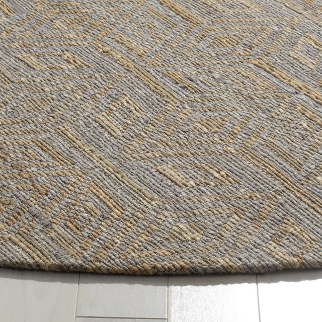 Safavieh Cape Cod 6'-0" x 6'-0" Rug in Grey / Sand