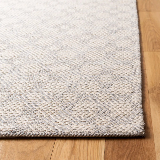 Safavieh Klc-Cotton Kilim 5'-0" x 8'-0" Rug in Silver / Ivory