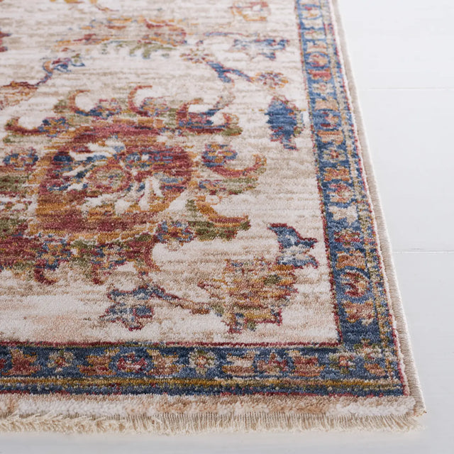 Safavieh Heirloom 700 4'-0" x 6'-0" Rug in Ivory / Navy