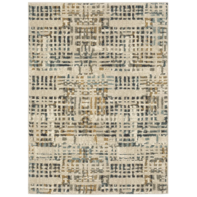 Oriental Weavers Sphinx Carson 0748F Beige/ Multi Rugs - main flat