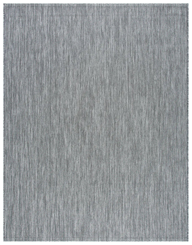 Safavieh Courtyard 10'-0" x 14'-0" Rug in Black / Beige