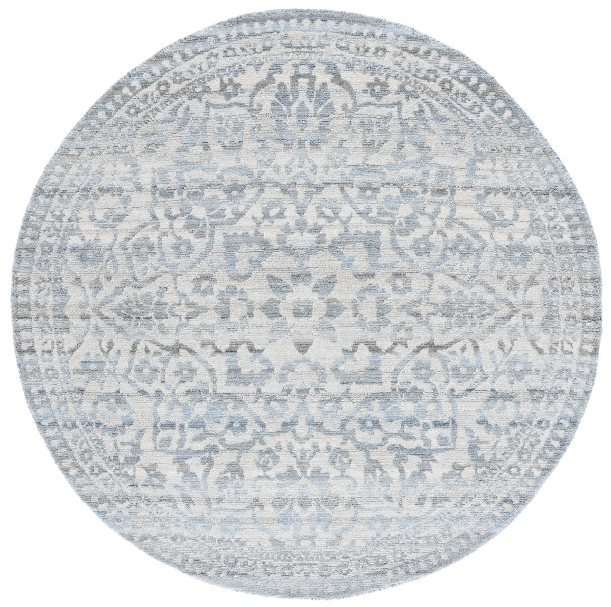 Safavieh Marquee 6'-0" x 6'-0" Rug in Blue / Grey