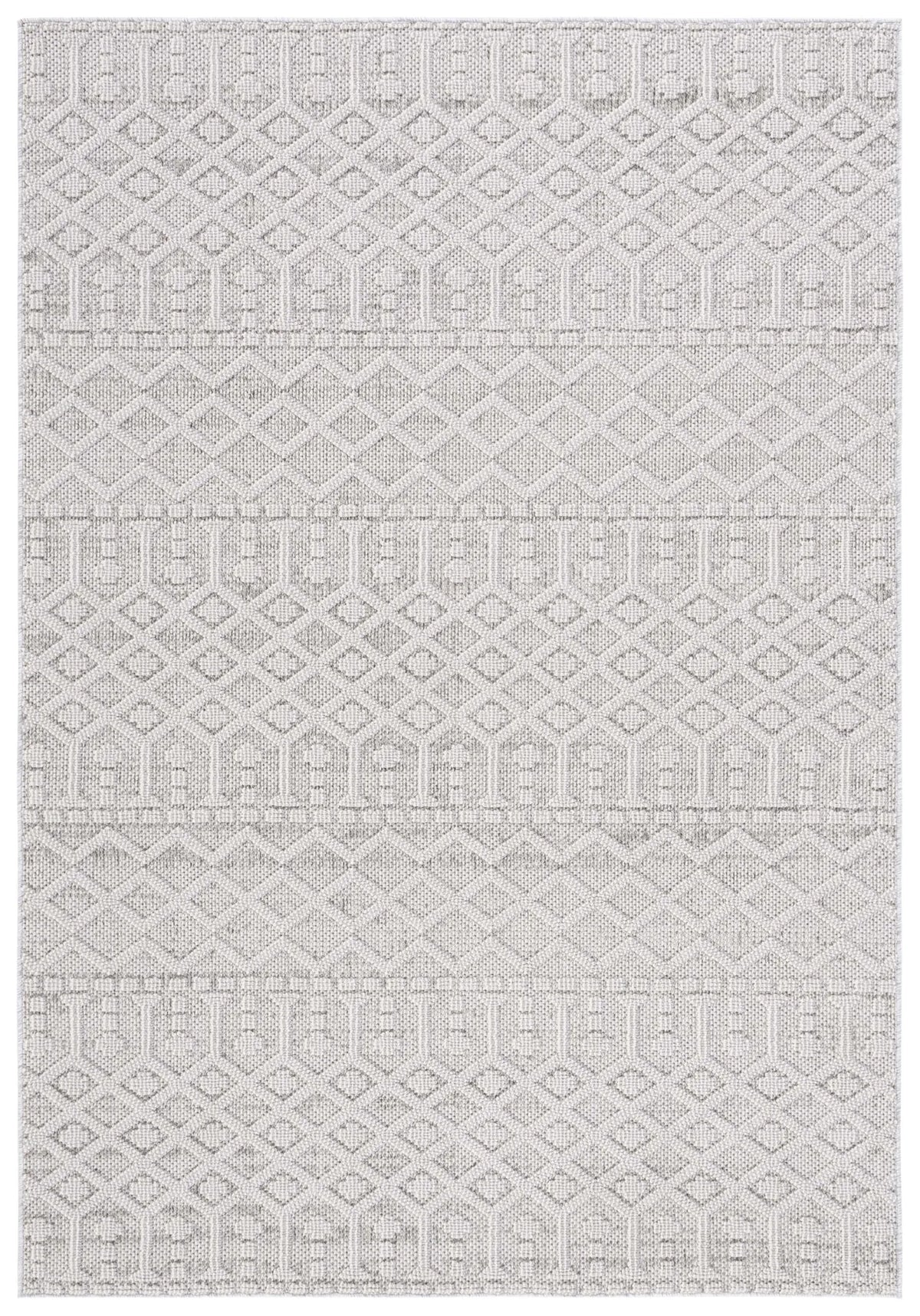 Safavieh Global 4'-0" x 6'-0" Rug in Grey / Ivory