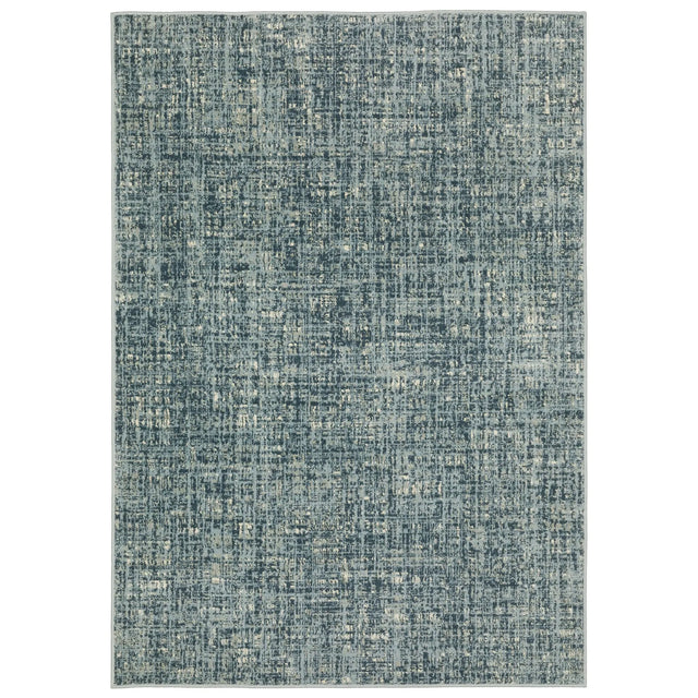 Oriental Weavers Sphinx Branson Br13A Blue/ Blue Rugs - main flat
