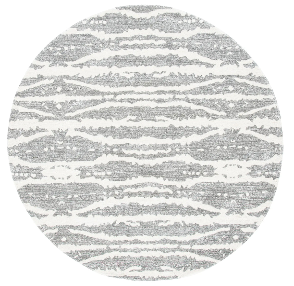 Safavieh Soho 6'-0" x 6'-0" Rug in Grey / Ivory