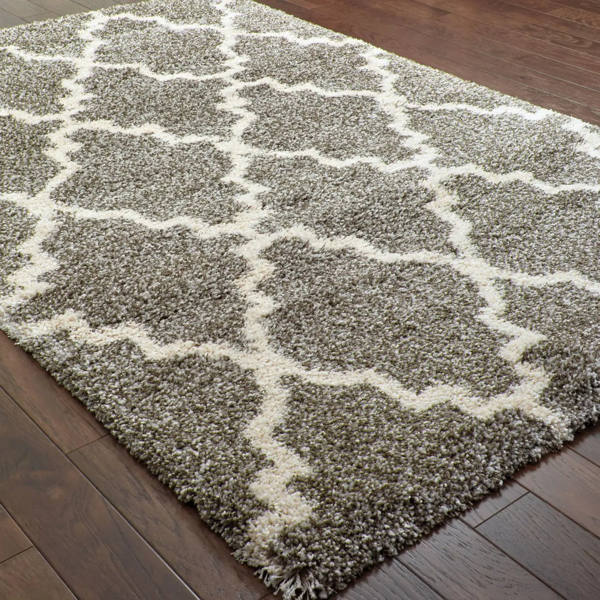 Oriental Weavers Sphinx Henderson 092E9 Grey/Ivory Rugs - angle detail