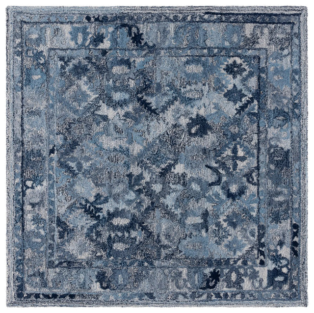 Safavieh Marquee 6'-0" x 6'-0" Rug in Navy