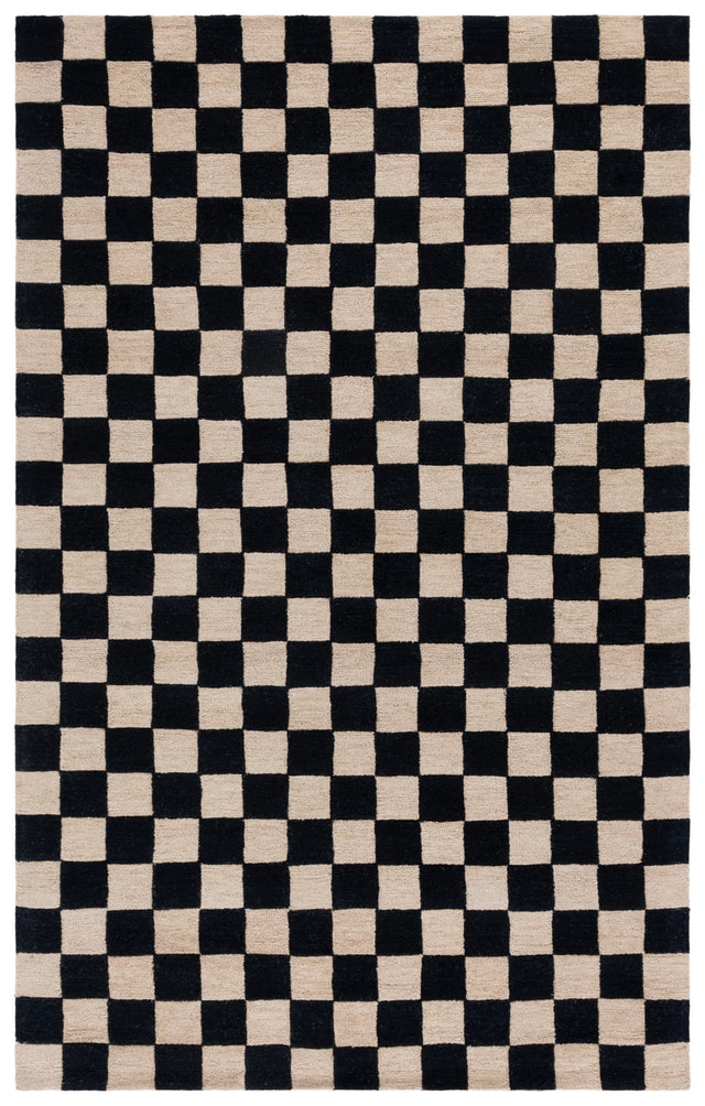 Safavieh Martha Stewart 4'-0" x 6'-0" Rug in Black / Beige