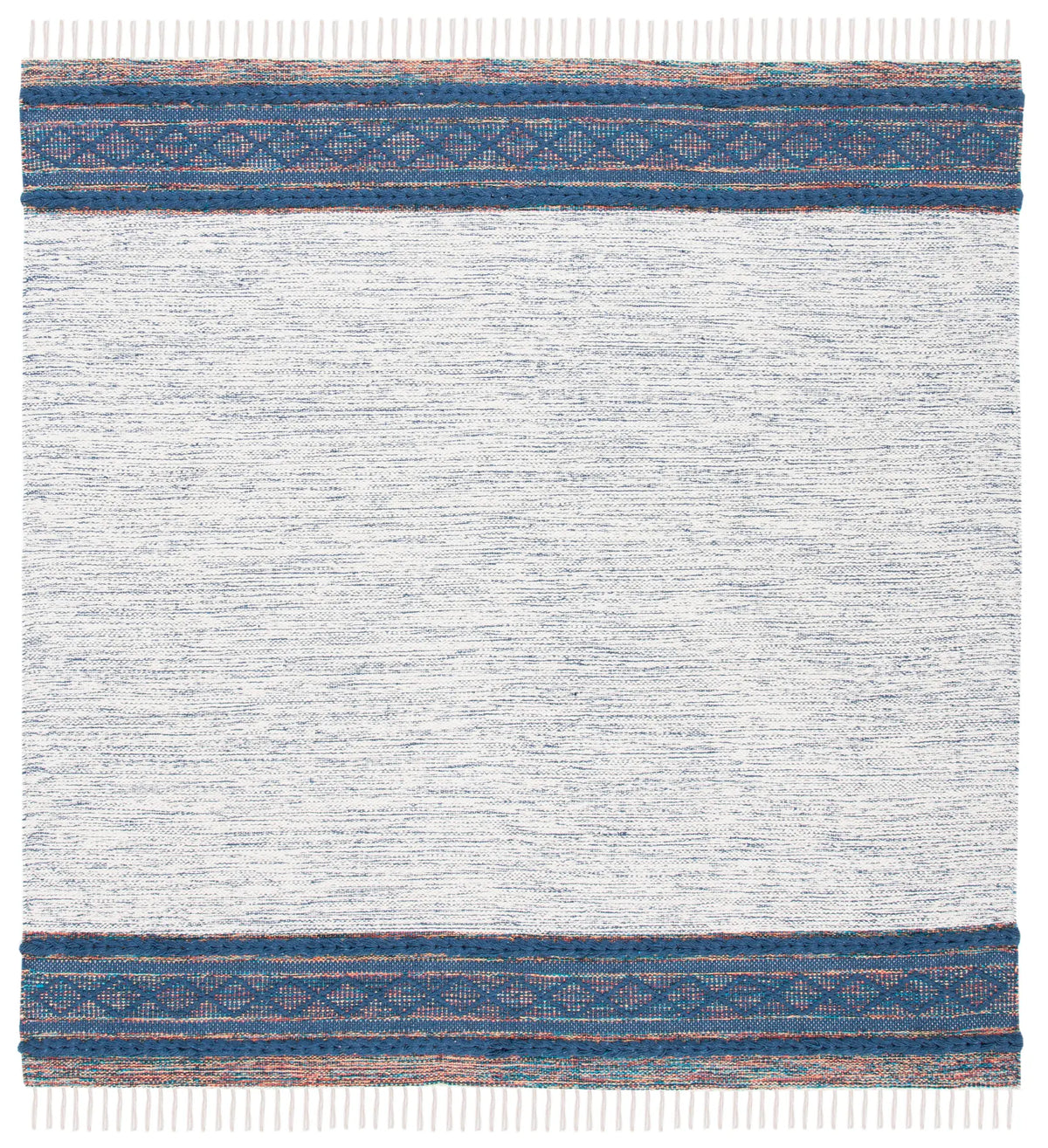 Safavieh Montauk 6'-0" x 6'-0" Rug in Navy / Beige