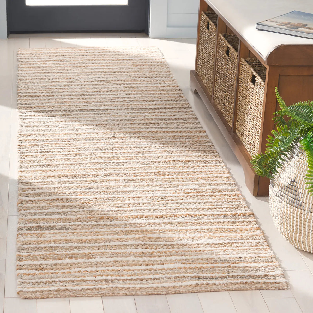 Safavieh Cape Cod 2'-3" x 8'-0" Rug in Natural / Beige