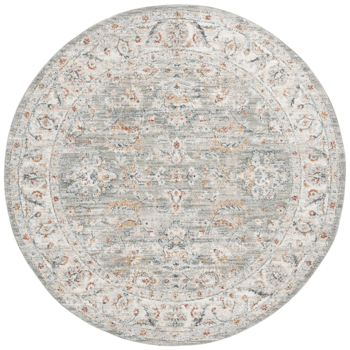 Safavieh Avalon 6'-7" x 6'-7" Rug in Grey / Light Blue