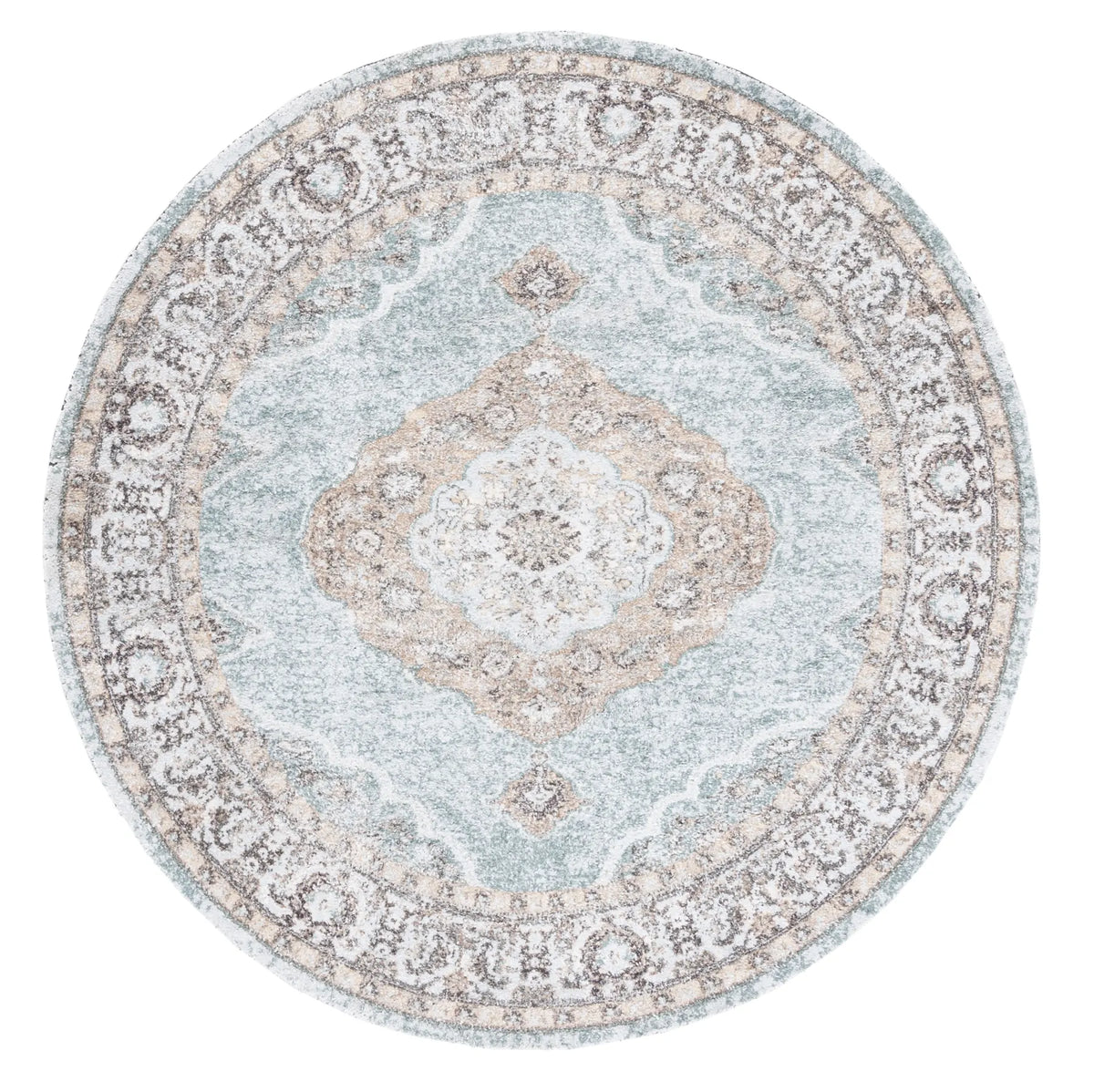 Safavieh Classic Vintage 6'-0" x 6'-0" Rug in Sage / Green