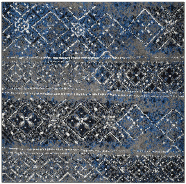 Safavieh Adirondack 6'-0" x 6'-0" Rug in Silver / Multi