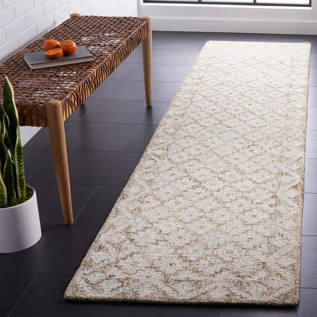 Safavieh Metro 2'-3" x 11'-0" Rug in Beige / Sage