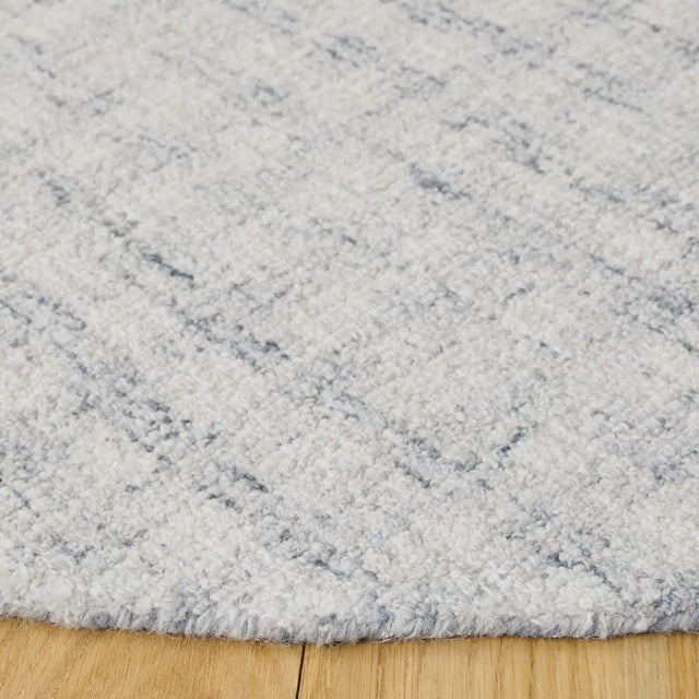 Safavieh Ebony 6'-0" x 6'-0" Rug in Light Grey / Ivory