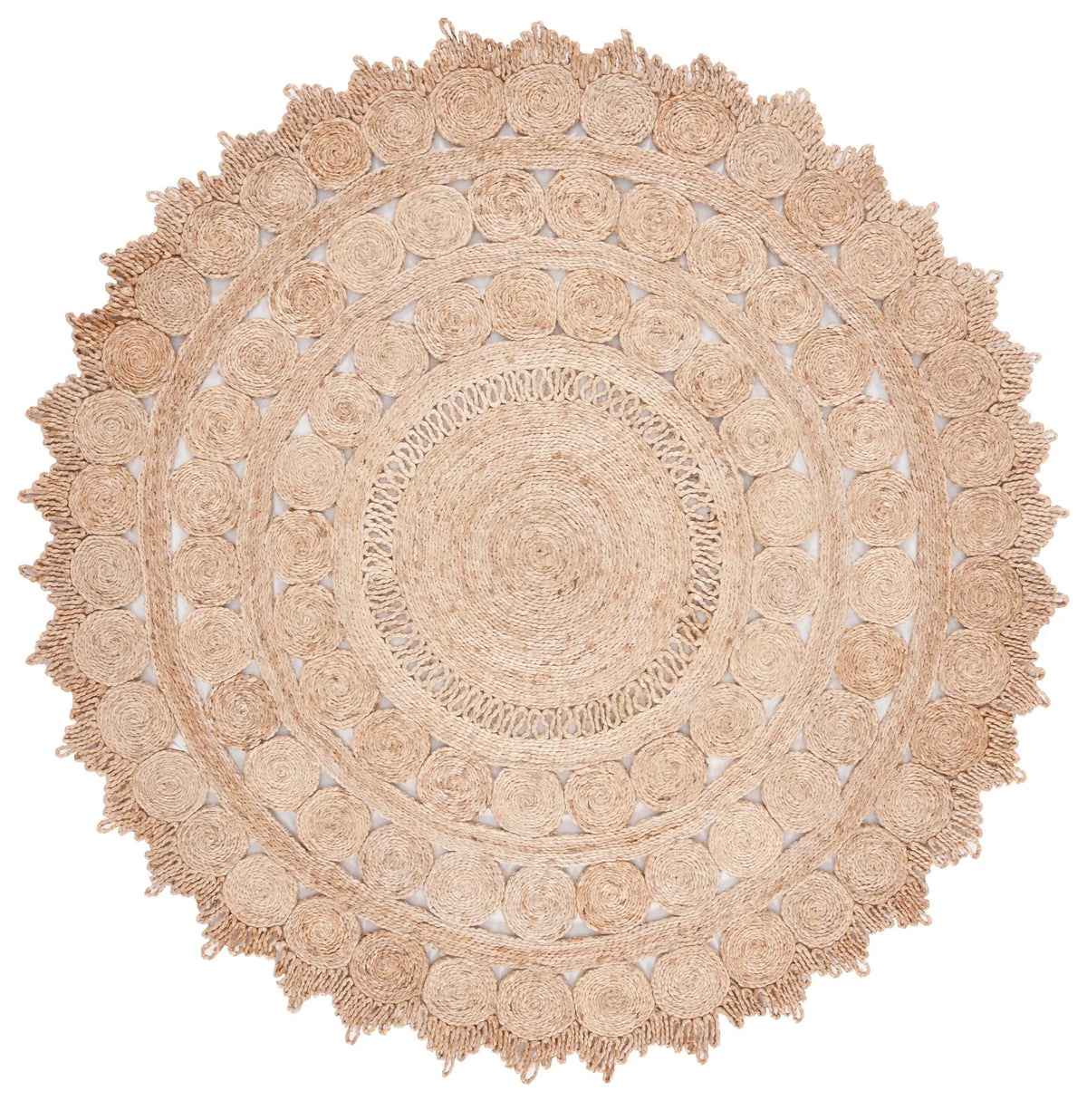 Safavieh Natural Fiber 6'-0" x 6'-0" Rug in Natural