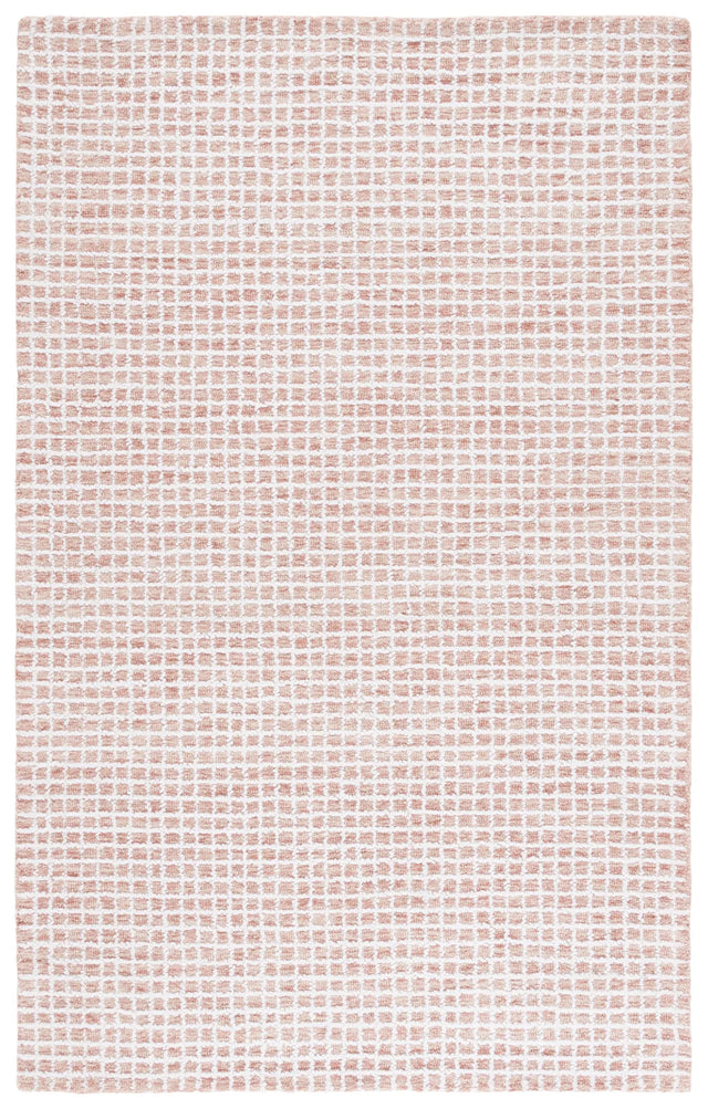 Safavieh Abstract 4'-0" x 6'-0" Rug in Ivory / Blush