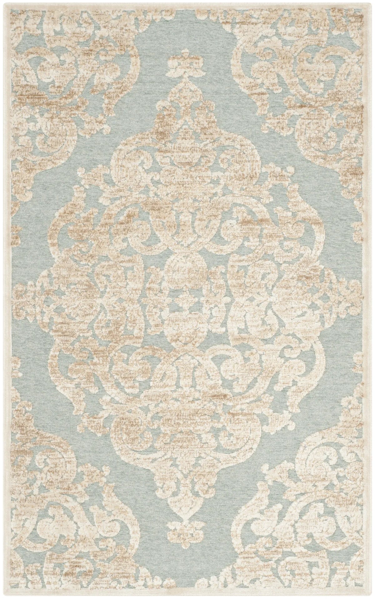 Safavieh Paradise 2'-7" x 4'-0" Rug in Stone / Aqua
