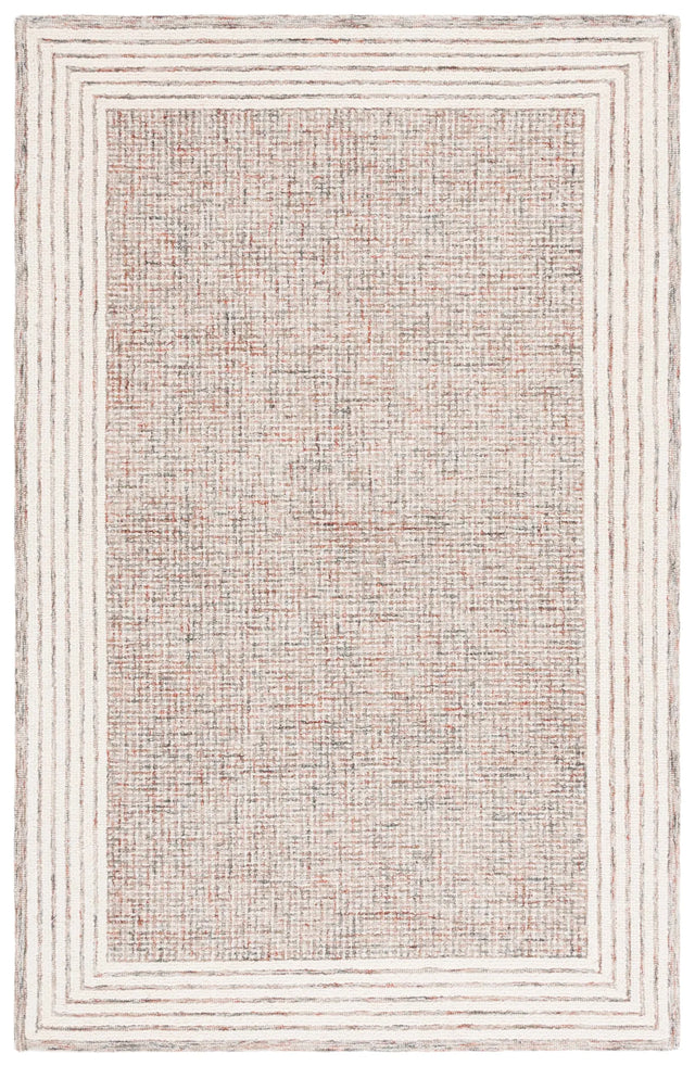 Safavieh Ebony 4'-0" x 6'-0" Rug in Ivory / Red