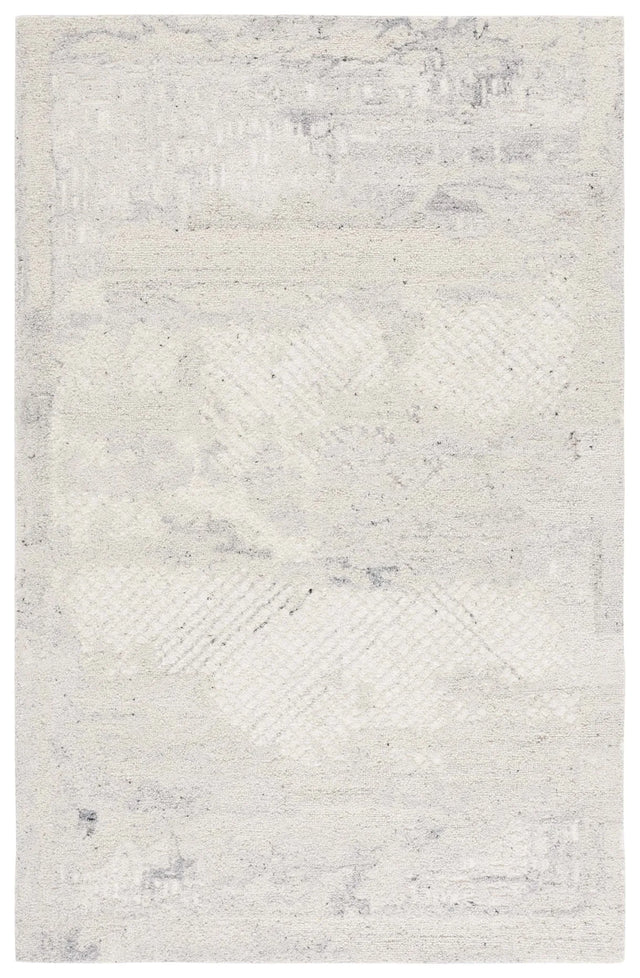 Safavieh Harvest 4'-0" x 6'-0" Rug in Silver / Ivory