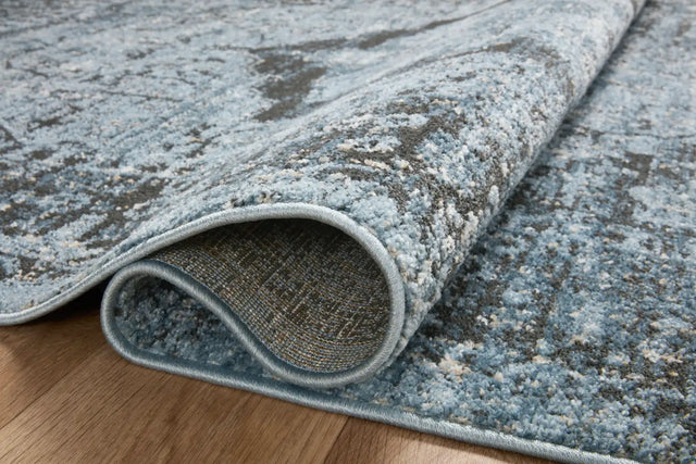 Loloi Odette Odt-08 Sky/Charcoal Rug - pile height