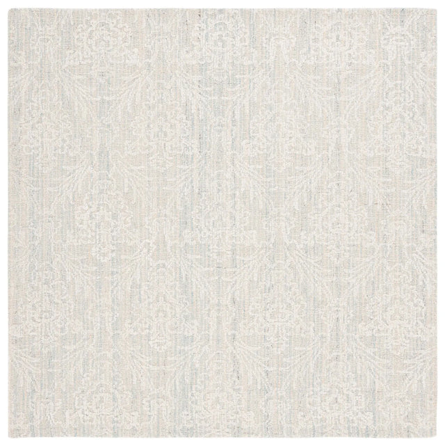 Safavieh Ebony 6'-0" x 6'-0" Rug in Light Blue / Ivory