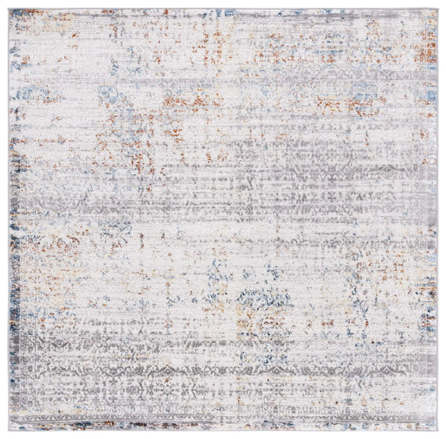 Safavieh Amelia 6'-7" x 6'-7" Rug in Grey / Light Grey