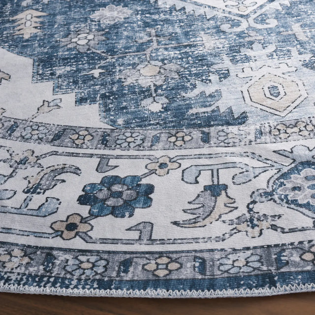 Safavieh Arizona 6'-0" x 6'-0" Rug in Ivory / Blue