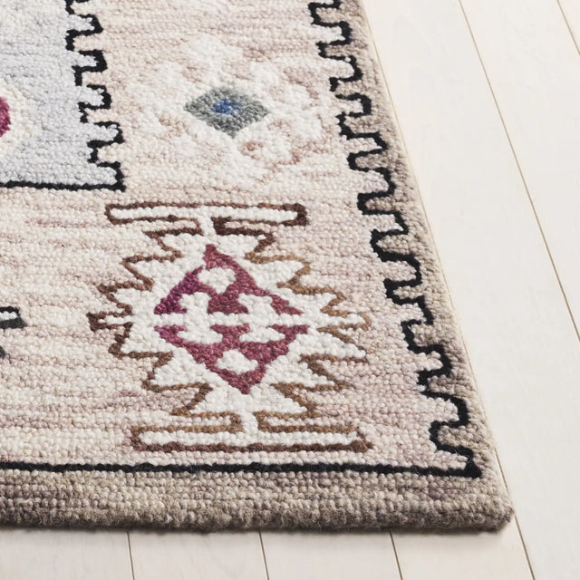 Safavieh Metro 2'-3" x 8'-0" Rug in Ivory / Rust