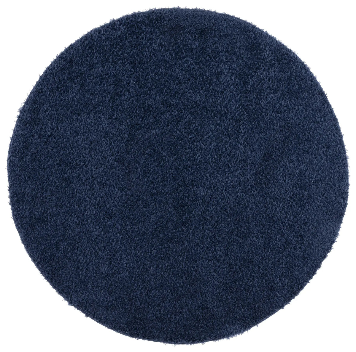 Safavieh Lindsay Shag 6'-7" x 6'-7" Rug in Navy
