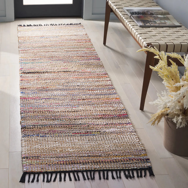 Safavieh Cape Cod 2'-3" x 8'-0" Rug in Pink / Beige