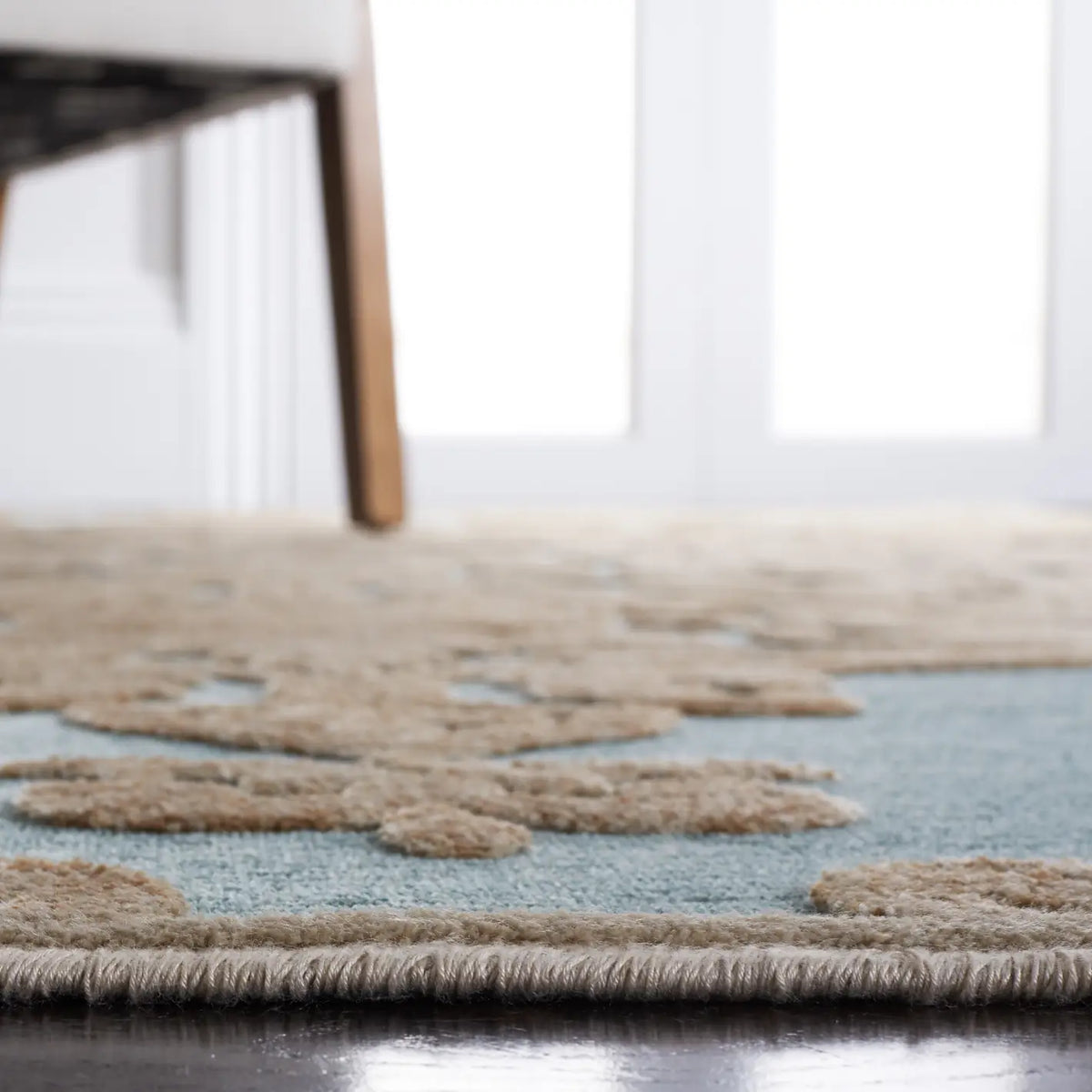 Safavieh Paradise 5'-3" x 7'-6" Rug in Stone / Aqua
