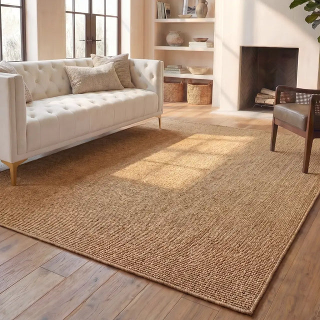 Safavieh Texture Faux Sisal 8'-0" x 10'-0" Rug in Beige
