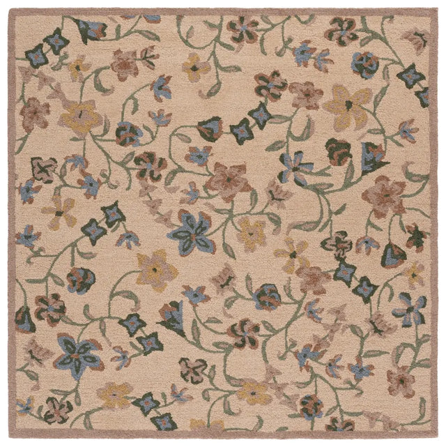 Safavieh Chelsea 6'-0" x 6'-0" Rug in Beige / Green