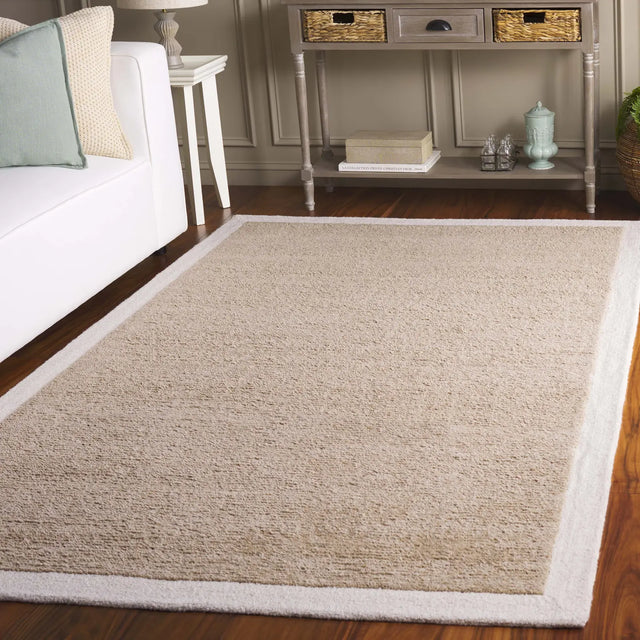 Safavieh Metro 4'-0" x 6'-0" Rug in Beige / Ivory