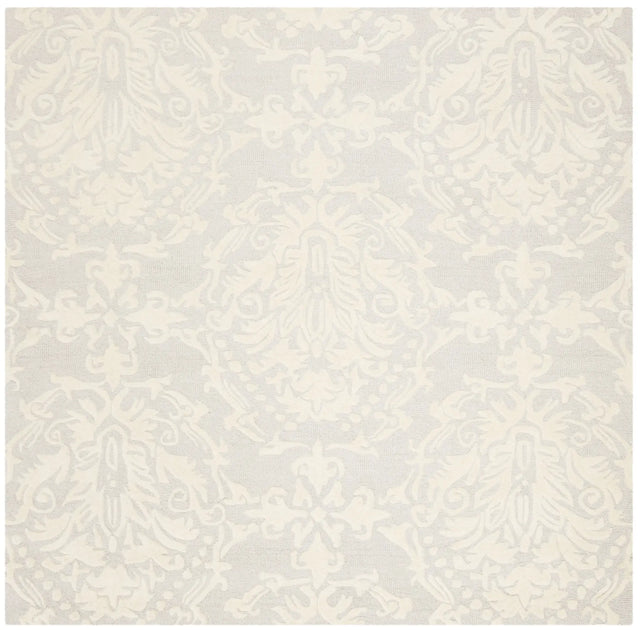 Safavieh Blossom 6'-0" x 6'-0" Rug in Light Grey / Ivory