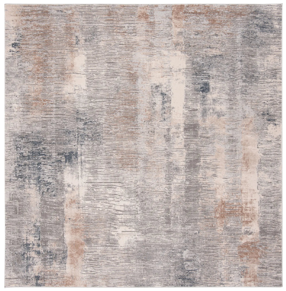Safavieh Invista 6'-7" x 6'-7" Rug in Cream / Grey