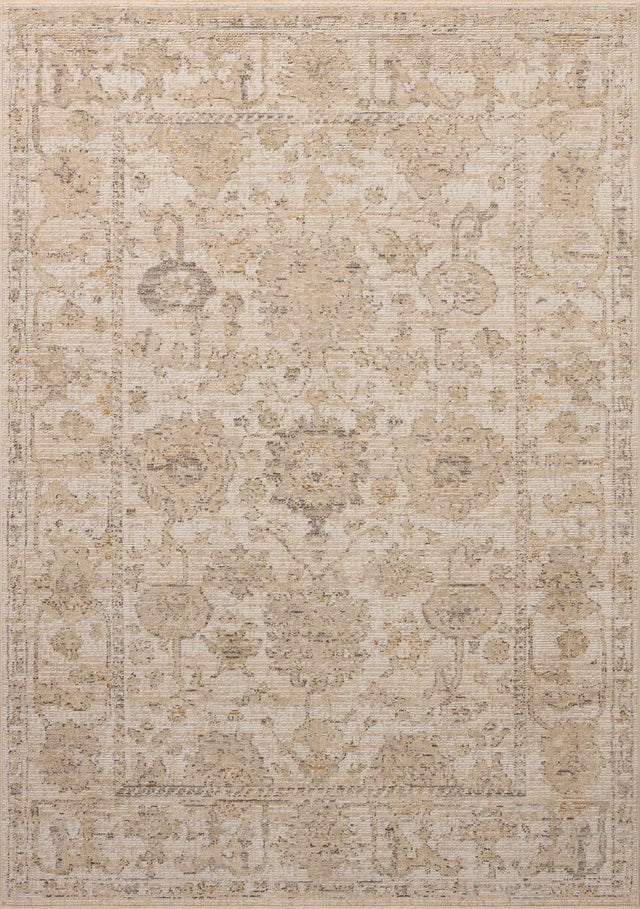 Loloi Milena MLE-08 Ivory / Sand Rug - main flat