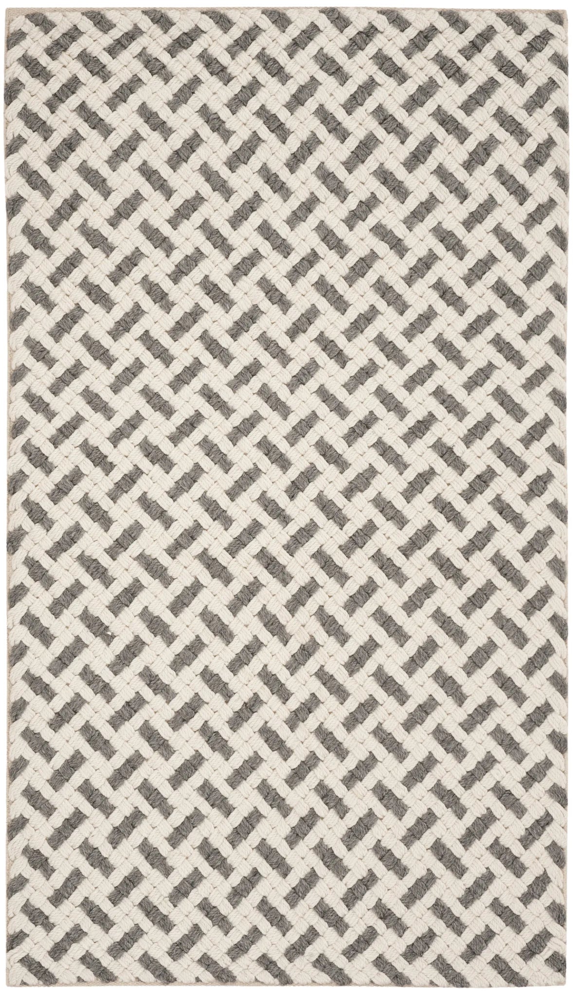 Safavieh Natura 3'-0" x 5'-0" Rug in Grey / Ivory